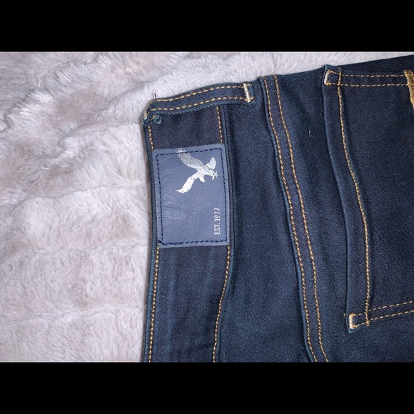 American Eagle Dark Wash Skinny Jeans - Picture 5 of 5